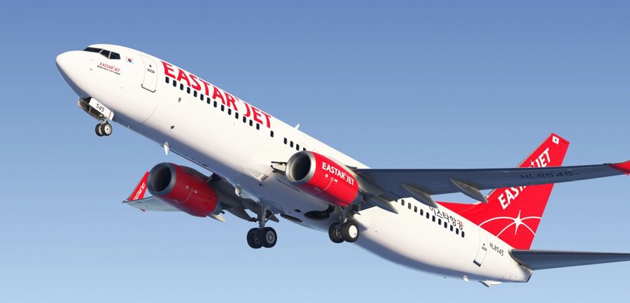 Самолёт Eastar Jet Boeing 737-800